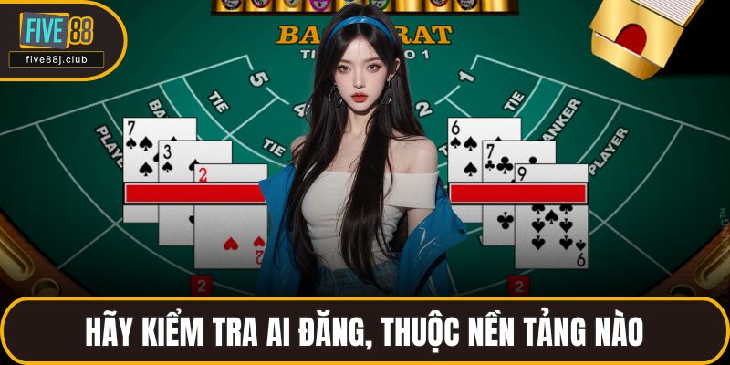Hãy kiểm tra ai đăng, thuộc nền tảng nào