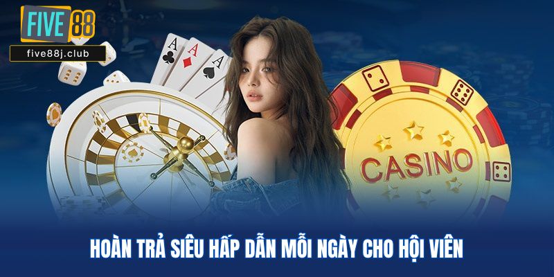 Hoàn trả siêu hấp dẫn mỗi ngày cho hội viên