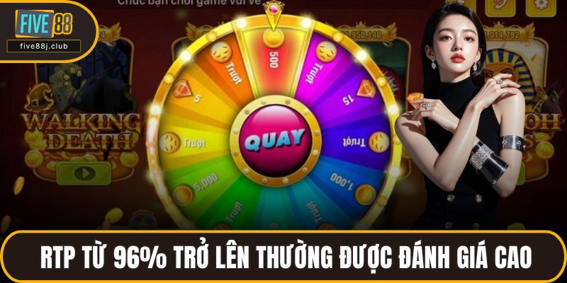 RTP từ 96% trở lên thường được đánh giá cao